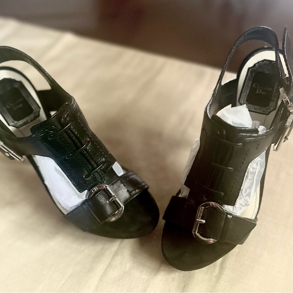 Dior Black Heels Elegant and Sophisticated